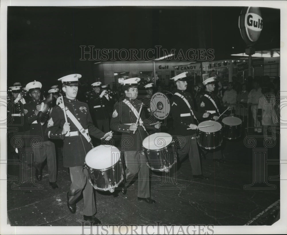 1972 Babylon Marching Band at Parade Mardi Gras, New Orleans - Historic Images