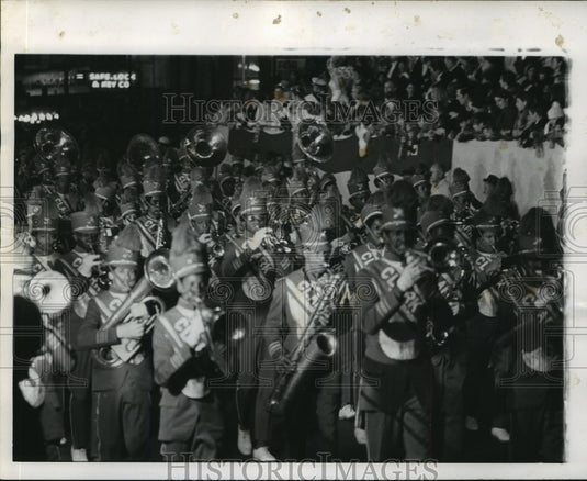 1972 Babylon Marching Band Playing - Historic Images