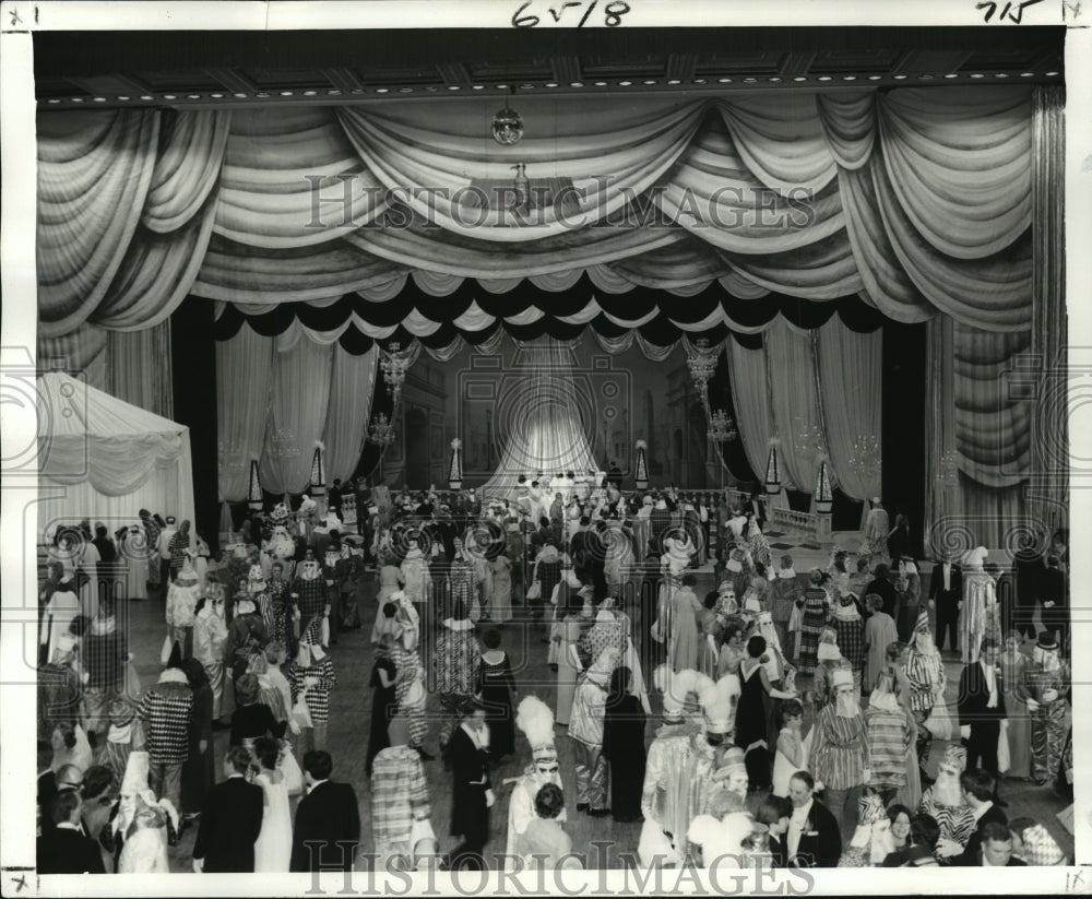 1977 Carnival Ball Curtains closed on the Carnival Balls last Friday - Historic Images