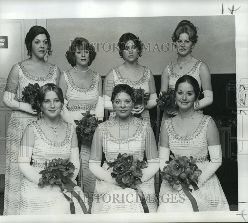 1976 Maids of the Athenian Ball, Mardi Gras, New Orleans  - Historic Images