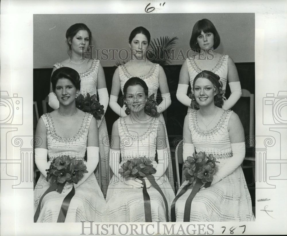 1976 Maids of the Athenian Ball, Mardi Gras, New Orleans  - Historic Images