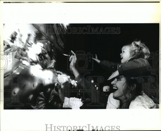 1993 Britney Cheney & Sharon Stoskoph Watch Centurions Parade - Historic Images