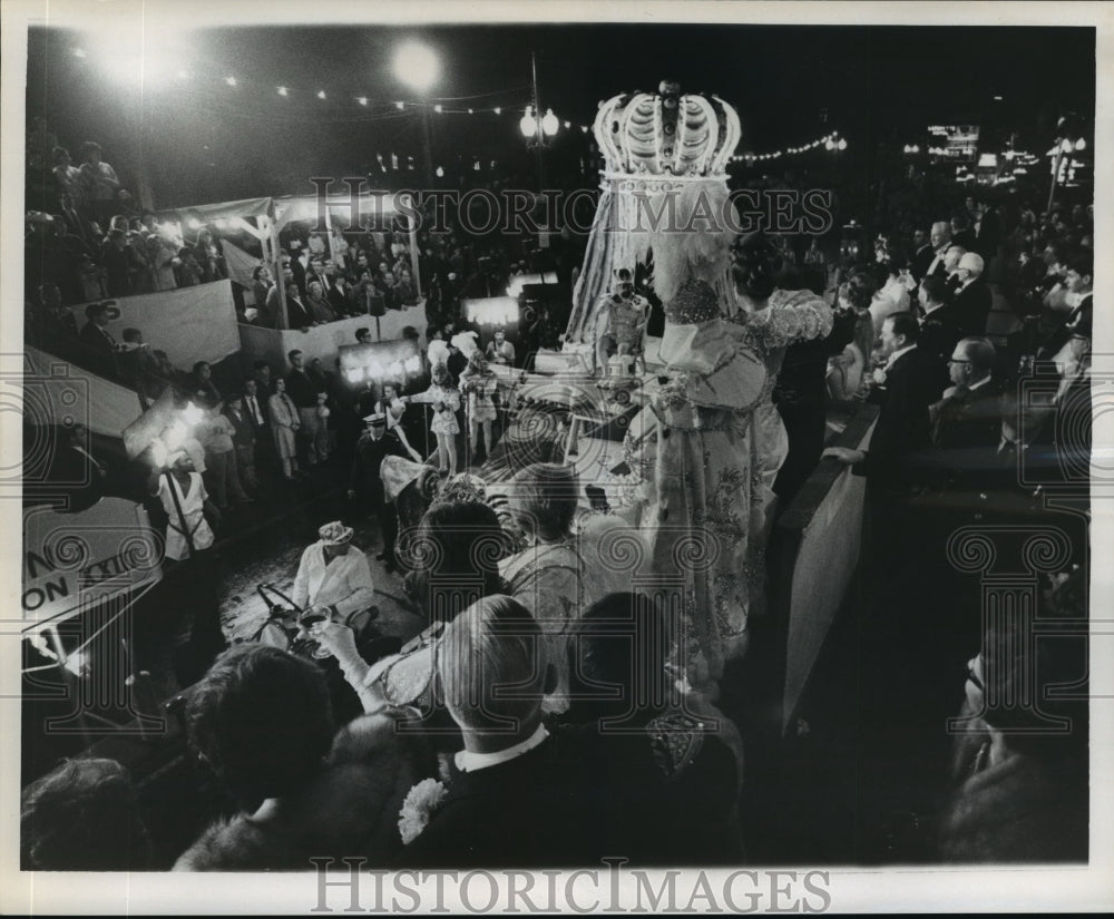 1967 Knights of Babylon King Parades at Carnival in New Orleans - Historic Images