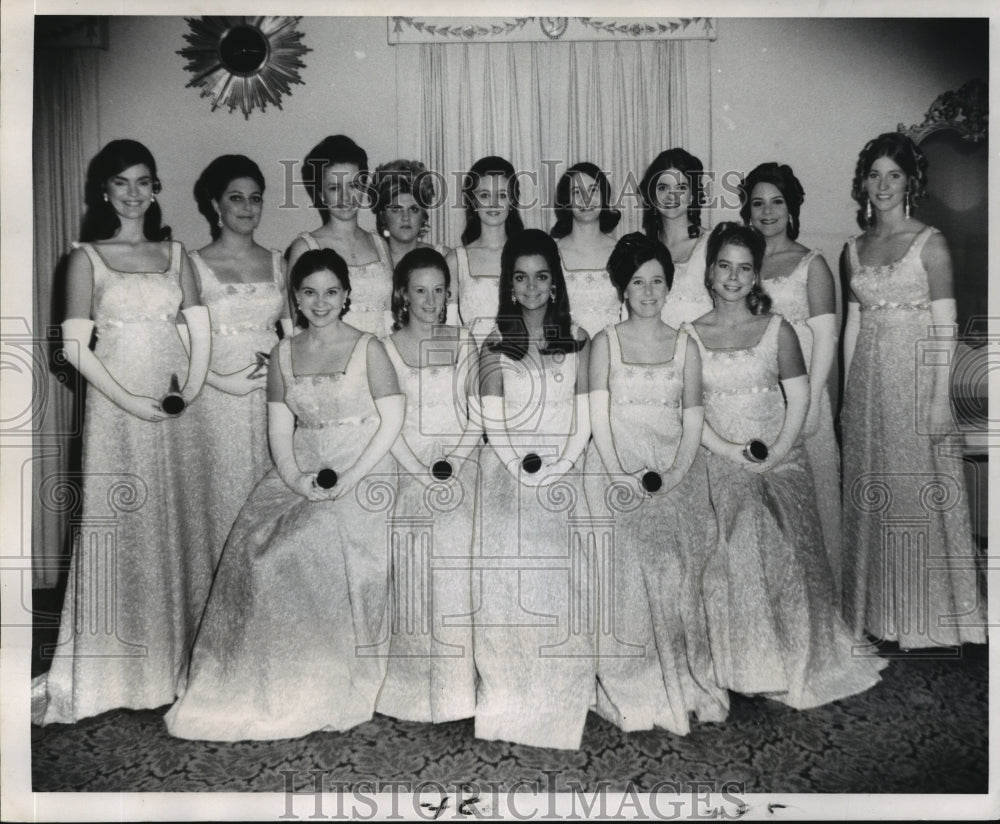 1969 Mardi Gras Orleans Athenians Ball Municipal Auditorium - Historic Images