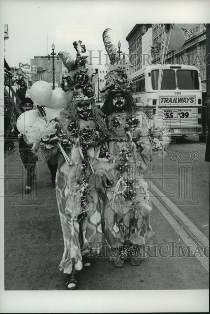 1978 Carnival Maskers - Historic Images