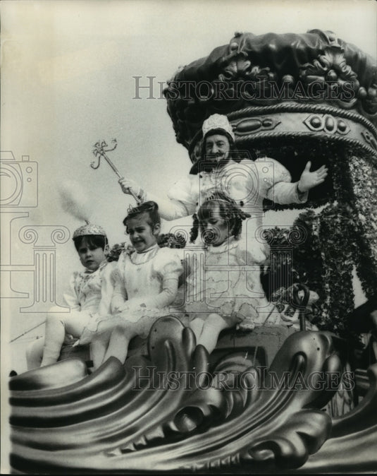 1978 King Arabi at Parade Mardi Gras, New Orleans  - Historic Images