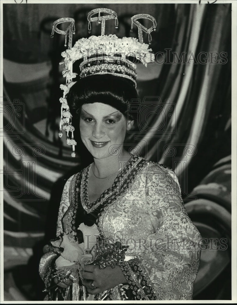 1979 Margaret Mary Landry Reigns at Carnival Ball Mardi Gras - Historic Images