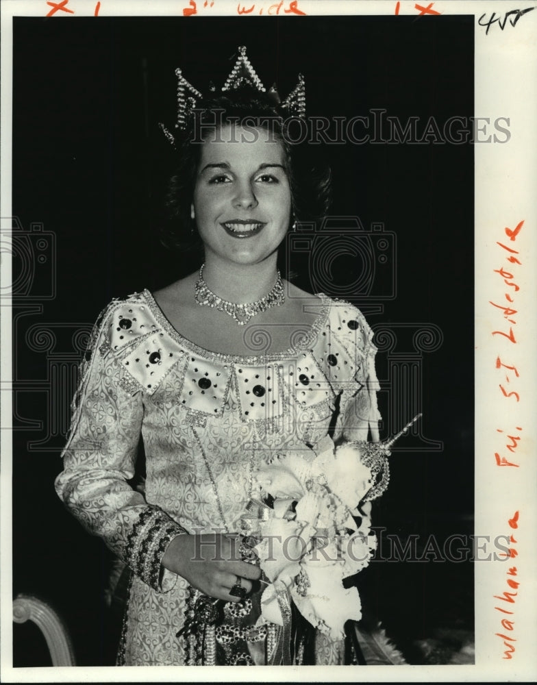 1980 Luellen Anne LeBlance Queen of Alhambra Mardi Gras  - Historic Images