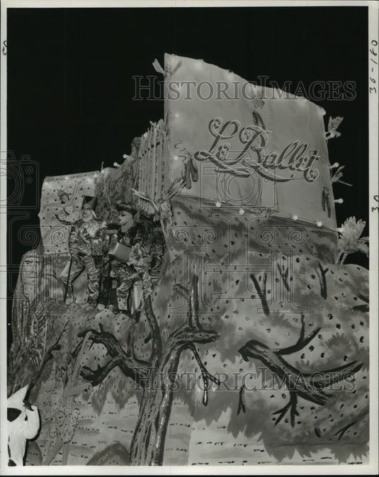 1964 Le Ballet Float at Krewe of Knights of Babylon Carnival Parade - Historic Images
