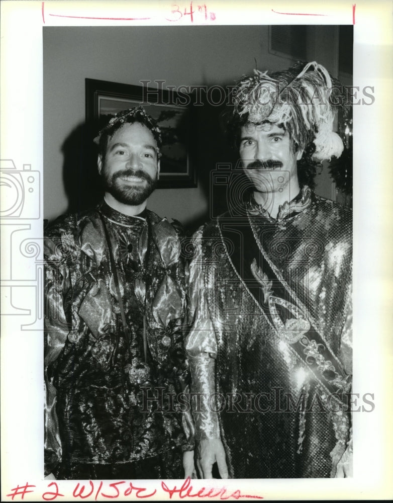 1994 Revelers of the Scuola Carnival Ball, Mardi Gras, New Orleans - Historic Images