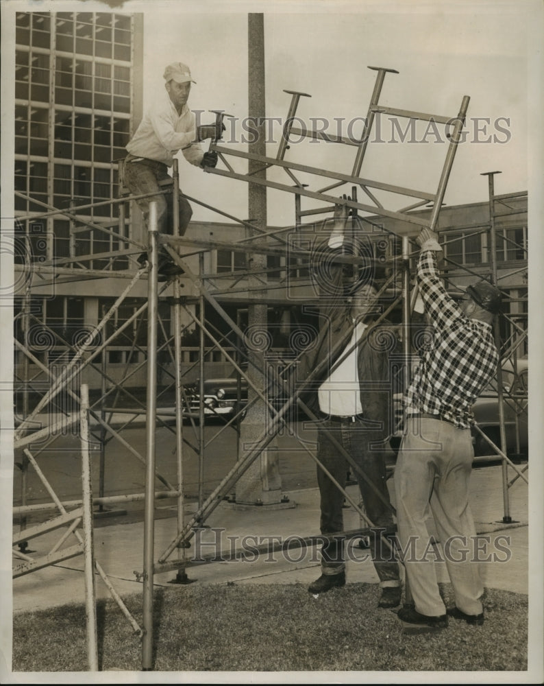 1960 Press Carnival Stands  - Historic Images