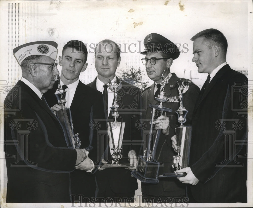 1964 Band Winners of Awards in Parades of Venus, Thoth and Zeus - Historic Images