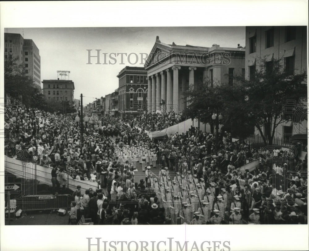 1981 Parade at Mardi Gras, New Orleans  - Historic Images