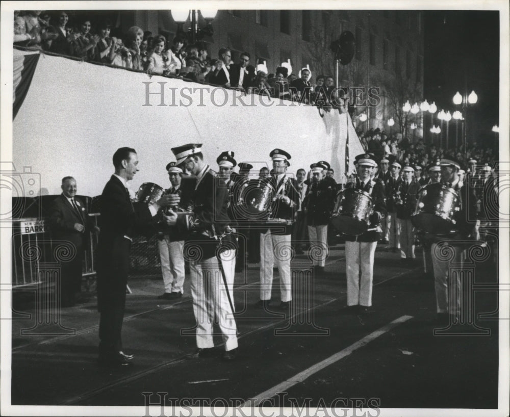 1967 Marching Bands at Carnival Parade Mardi Gras, New Orleans - Historic Images