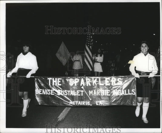 1969 Band Marches During Carnival Parade Mardi Gras, New Orleans - Historic Images