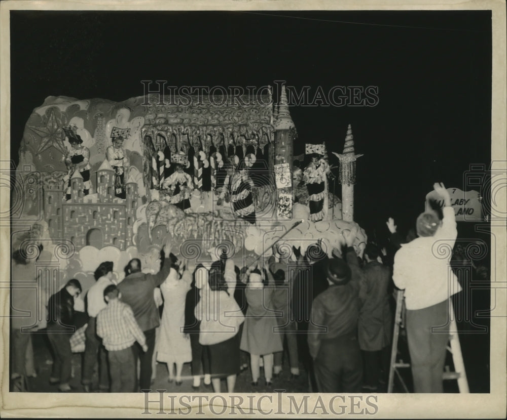 1960 Adomis Carnival Parade at Mardi Gras, New Orleans  - Historic Images