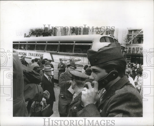 1967 G.S. Fried & Pfc. H.a. Thompson at Mardi Gras  - Historic Images