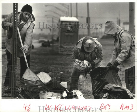 1988 Harry Font, C. Charels III & J. Maise Sr Clean Carnival Trash - Historic Images