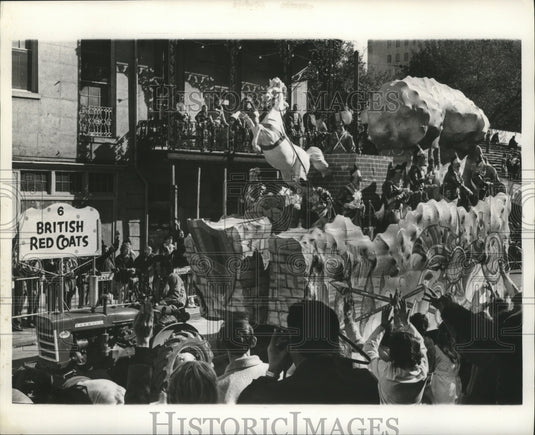 1972 New Orleans Iris Carnival Parade float