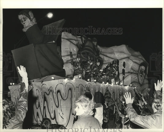 1969 Press Photo Carnival Parade- Float from Krewe of Diana Parade. - noca03517 - Historic Images
