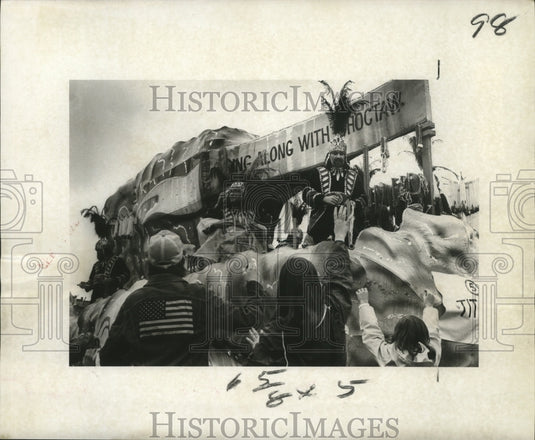 1977 Press PhotoMardi Gras - Historic Images