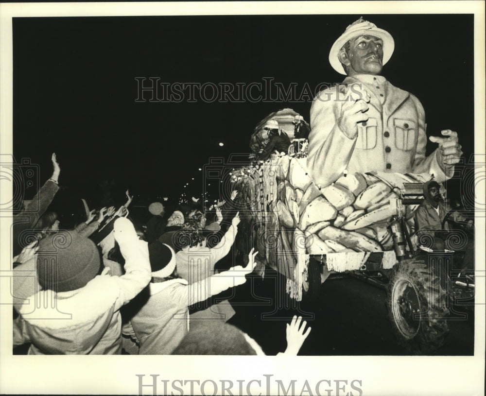 1980 Haderus Parade Explorer Float New Orleans Carnival  - Historic Images