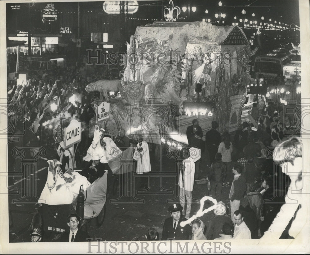 1969 Carnival Parade Float #5 The Alhambra in Comus parade. - Historic Images