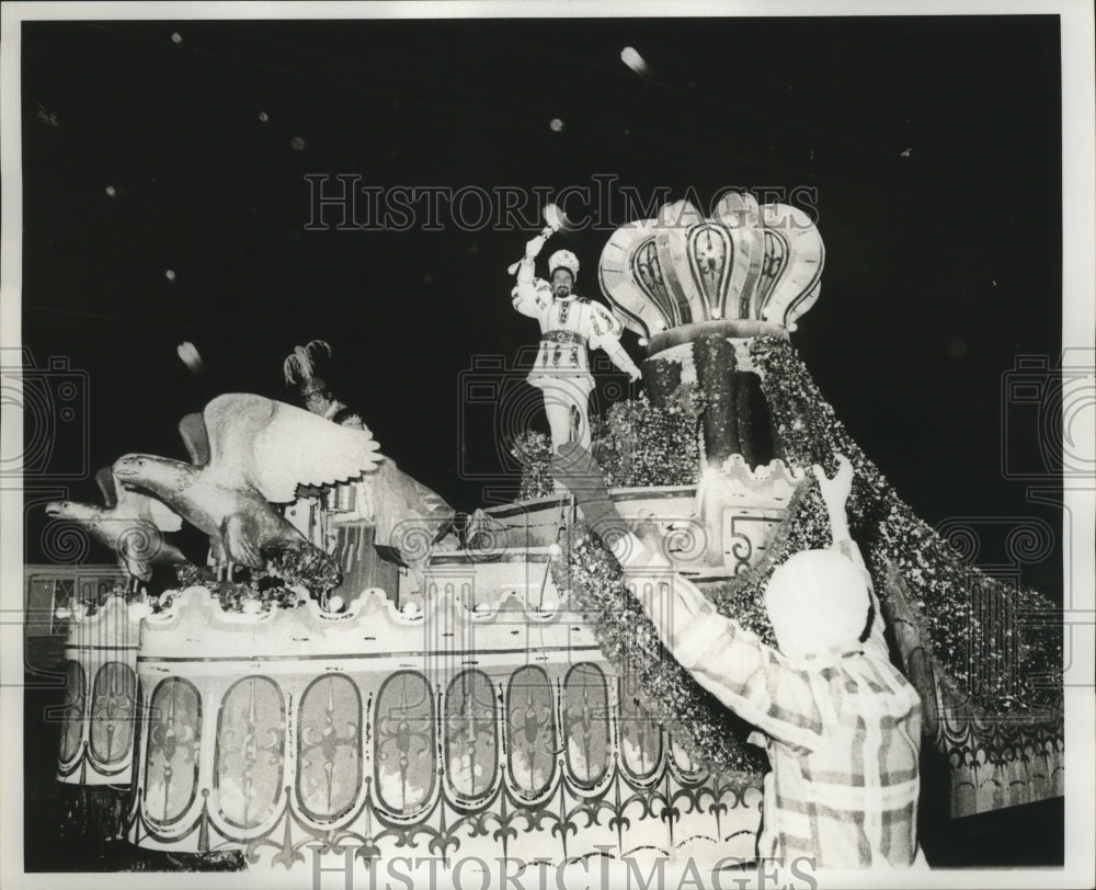 1978 Hercules Parade Float New Orleans Carnival Mardi Gras - Historic Images