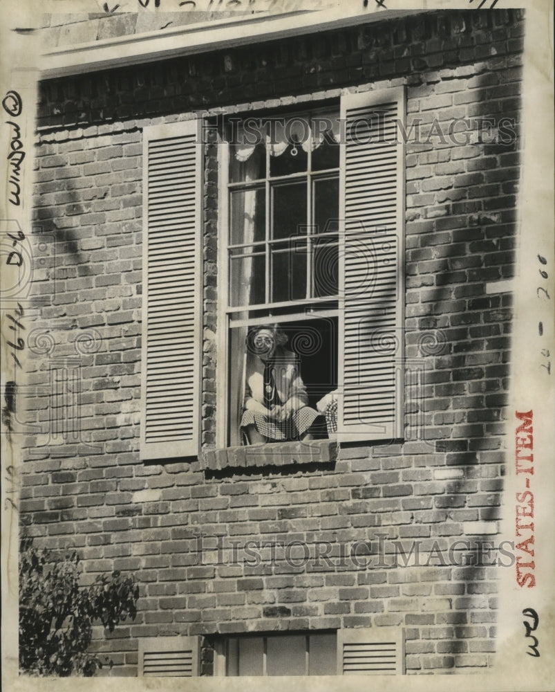 1977 Press Photo Unusual Places- View from the top on St. Ellis Avenue. - Historic Images