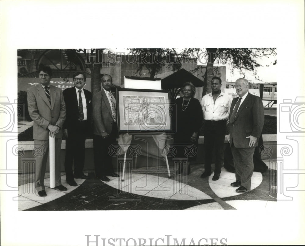 1994 Mardi Gras Officials by The Ambassador of Zulu Land Poster - Historic Images