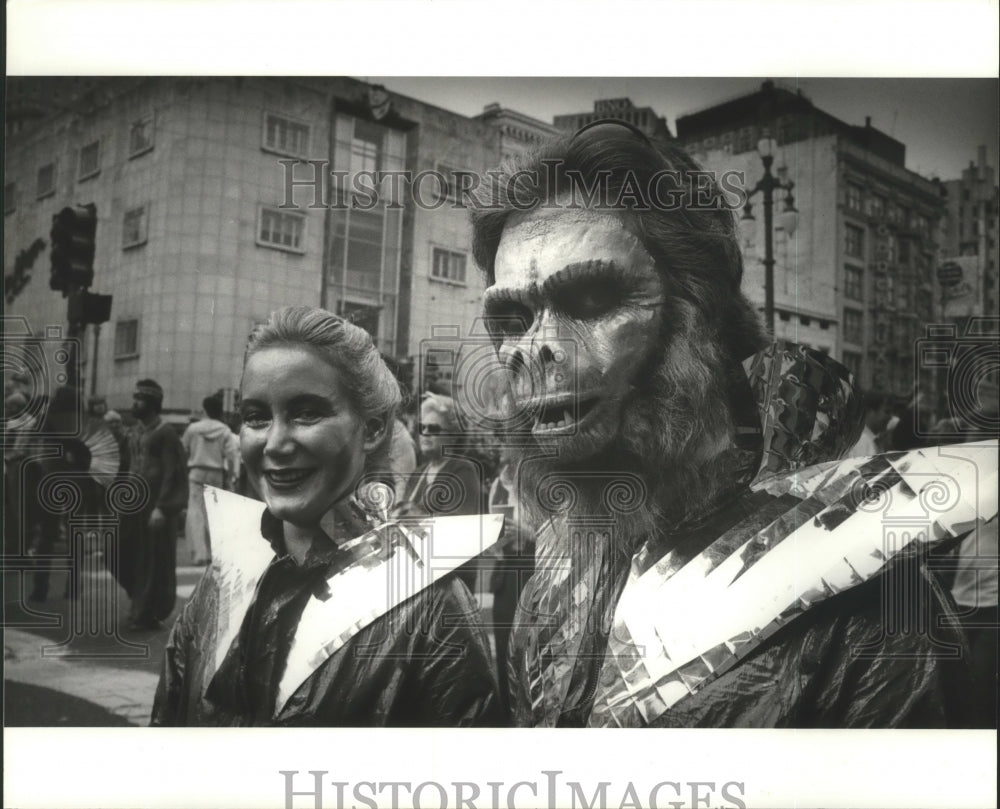 1981 Carnival Maskers - Historic Images