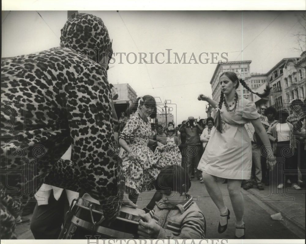 1981 Carnival Maskers - Historic Images