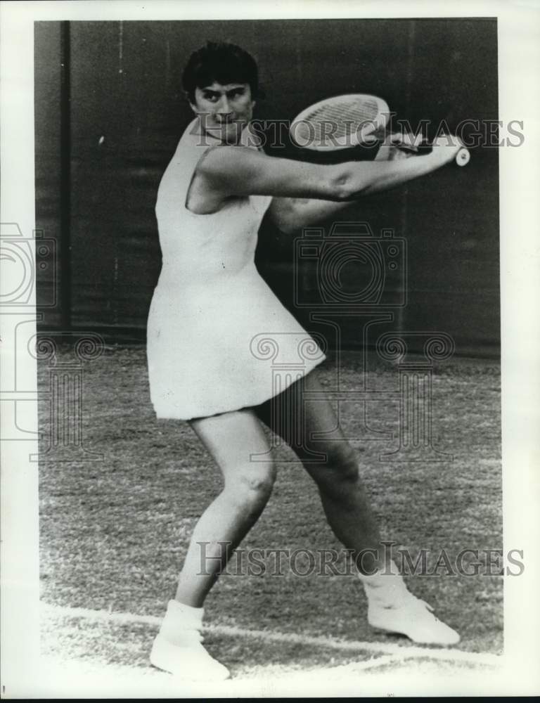 1968 Press Photo Judy Tegart, tennis player - Historic Images