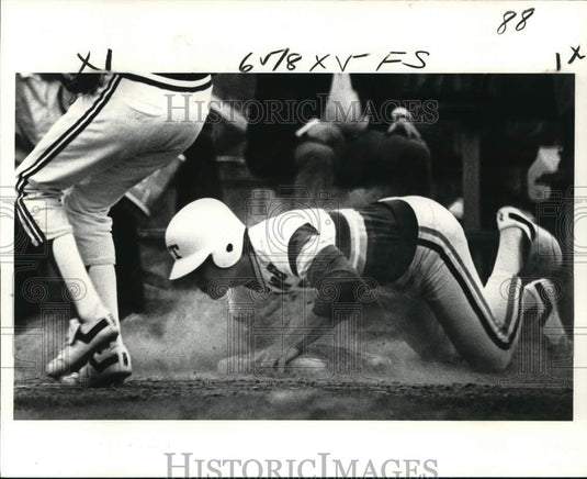 1980 Press Photo Tulane vs. Ole Miss Baseball Game - Historic Images