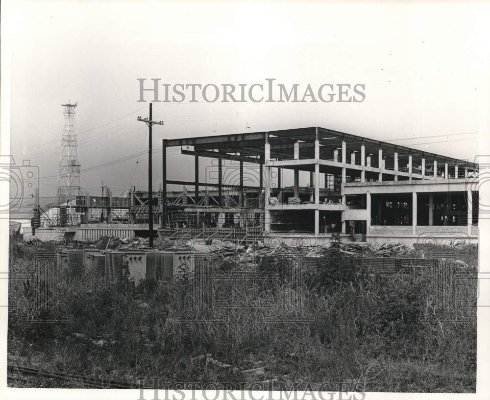 1966 Press Photo Construction of Times-Picayune Publishing Corporation in LA- Historic Images