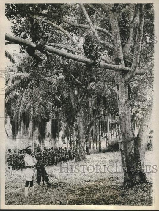 1961 Congolese Paratroopers in Transportation Problem Drill-Historic Images