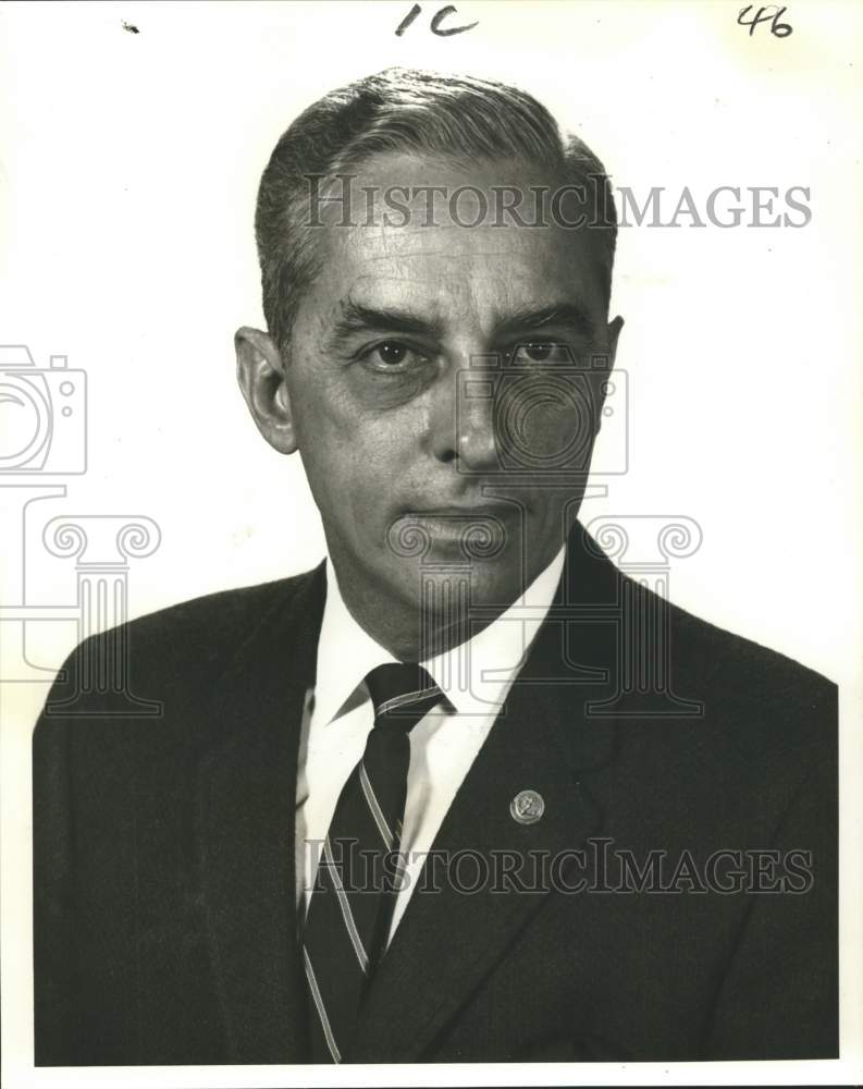 1967 U.S. Navy League President Charles Duchein.-Historic Images