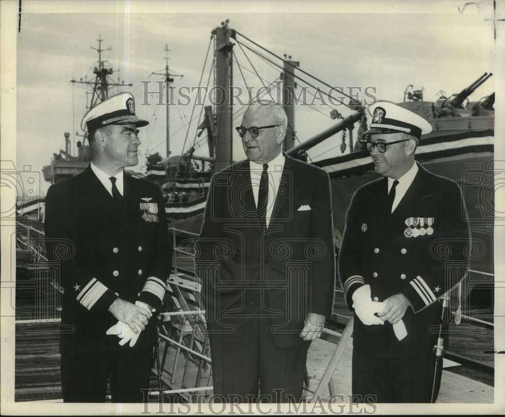 1967 USS Sphinx Commissioning Ceremony Participants, New Orleans-Historic Images