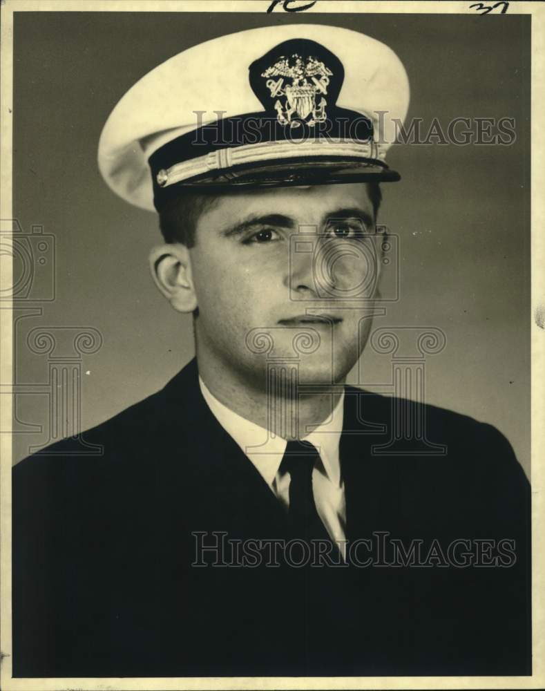 1966 Press Photo New Orleans Navy Lieutenant Bill L. Argus Jr. - nom07191 - Historic Images