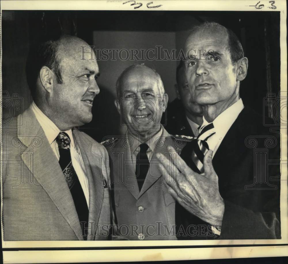 1971 Press Photo Defense Chiefs at Moscow Arms Agreement Study at Senate - Historic Images