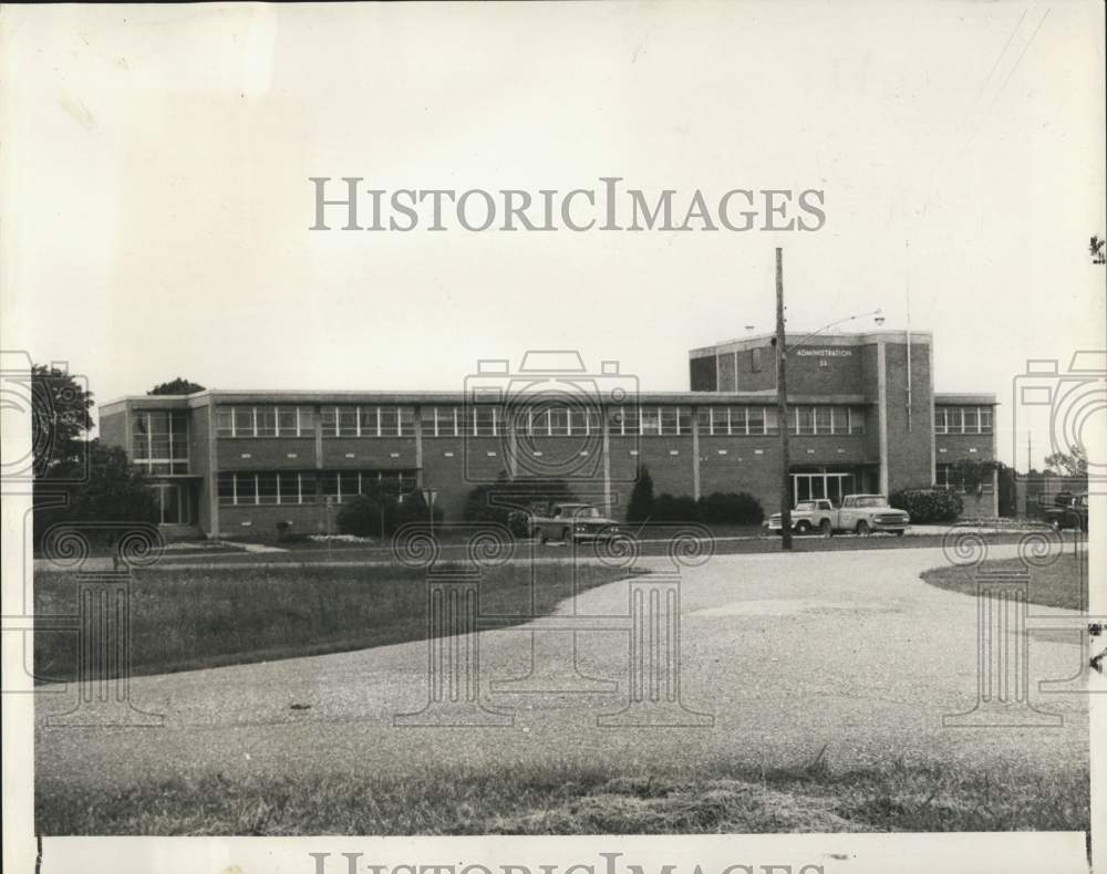 1969 Building at Abandoned New Iberia Air Base, Louisiana - Historic Images