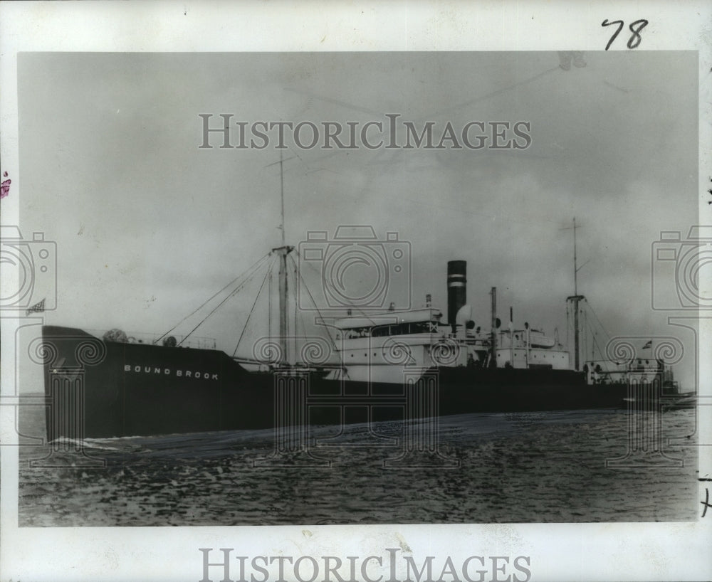 1965 Press Photo The SS Bound Brook, pioneer vessel of steamship lines-Historic Images