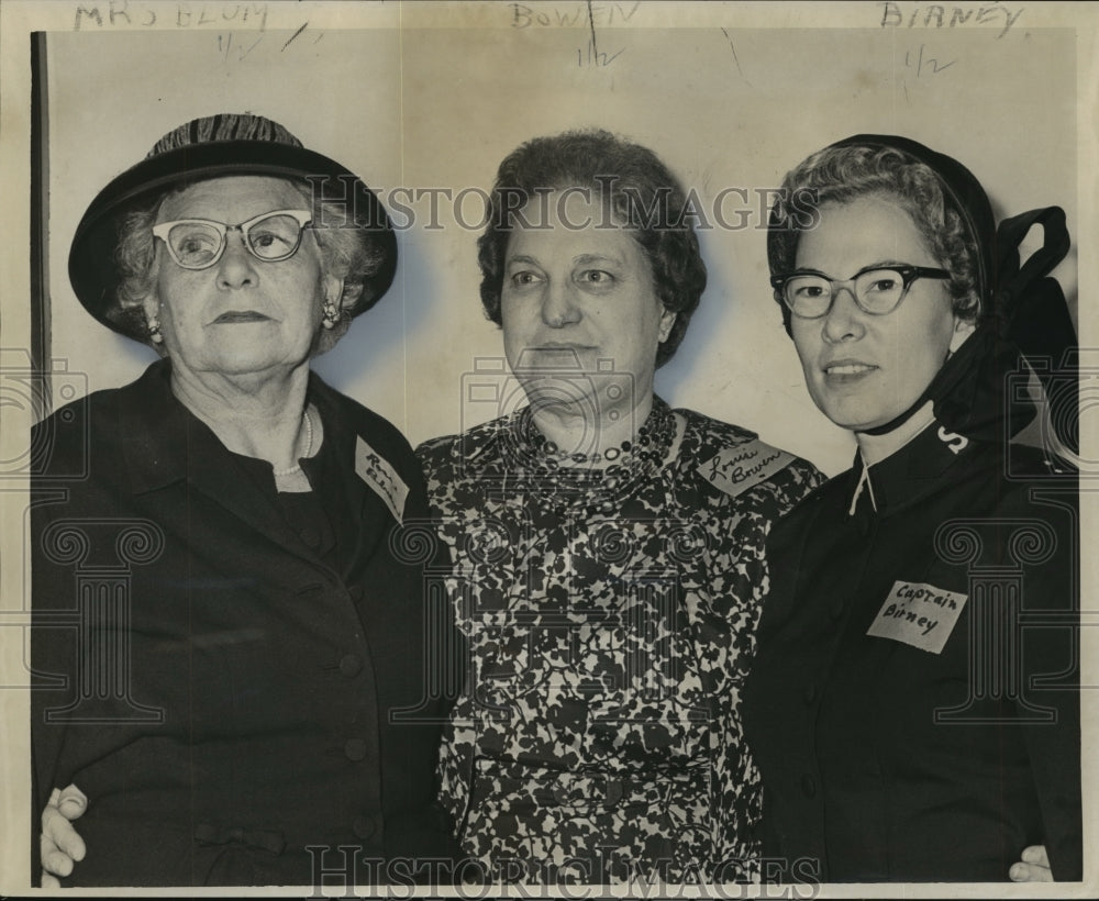 1964 Press Photo New officers of United Church Women of New Orleans - noo00453-Historic Images