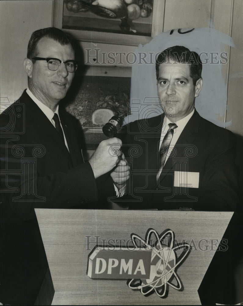 1965 Borne Boudreaux, President of Data Processing Management Assoc.-Historic Images