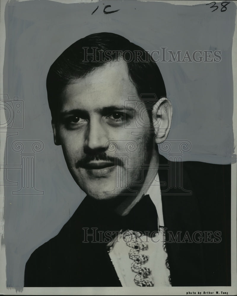 1969 Gallery Circle Theater technical director/actor Patrick Rolino - Historic Images