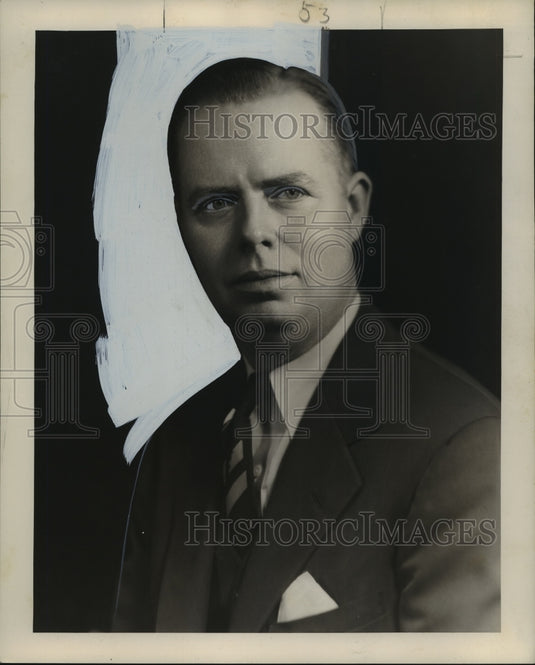 1954 Press Photo John W. Boatwright of Standard Oil Company - noo00872-Historic Images