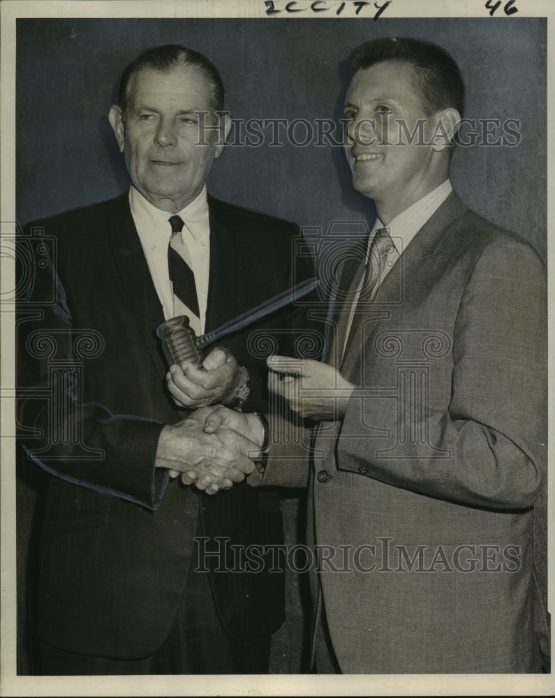 1968 Lucien Bonck & John Bonck Jr. of J.H. Bonck Co. of Tulane-Historic Images