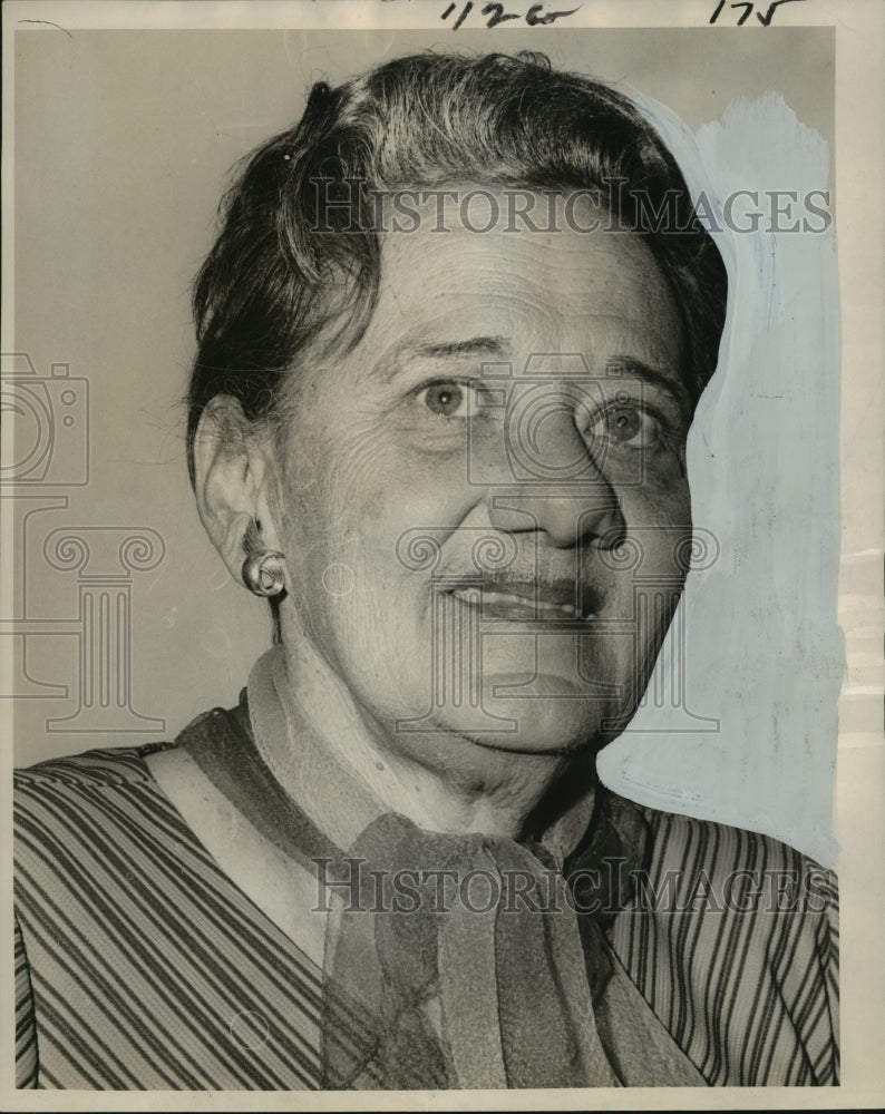 1965 Mrs. Vera Blanchard, State Board of Health Nurse - Louisiana - Historic Images