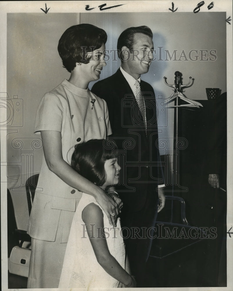 1969 Thomas Brahney III during swearing-in ceremony with family-Historic Images