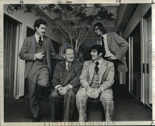 1974 Loyola Law Students & Advisor Win National Moot Court - Historic Images